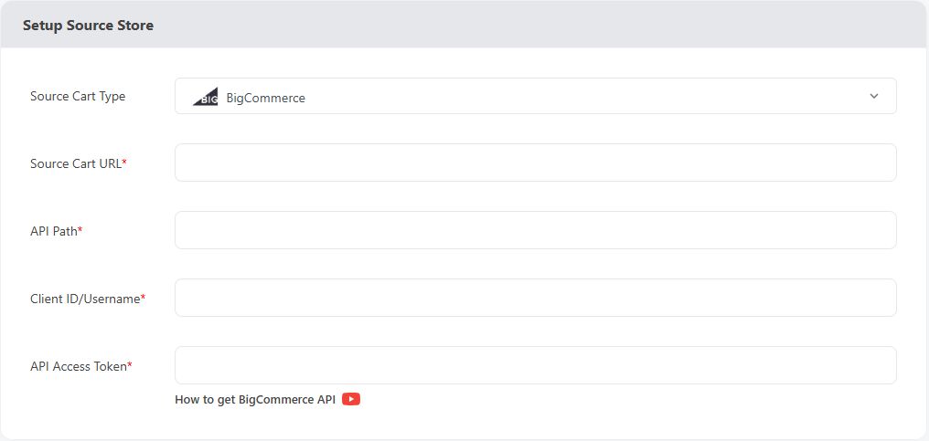 Set up hosted Source Cart