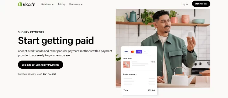 Pagamentos Shopify