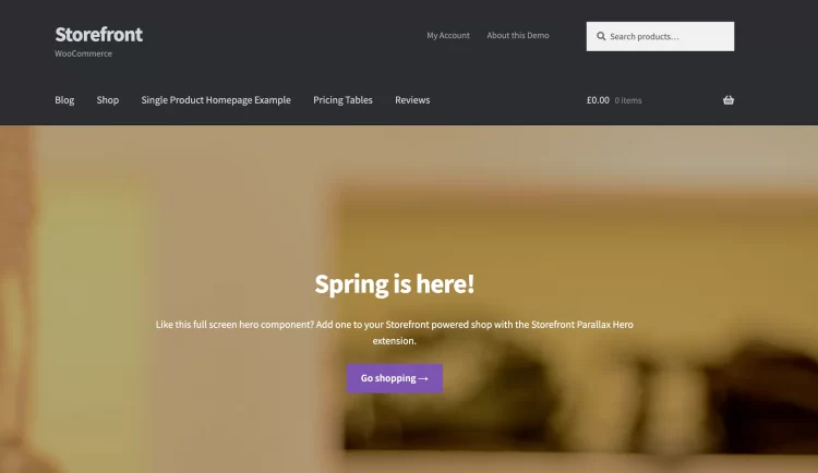 Vitrine WooCommerce