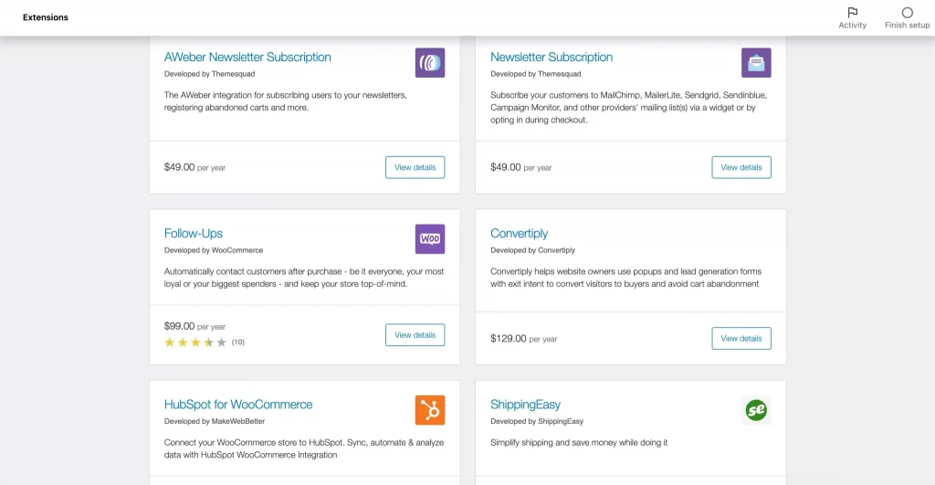 woocommerce é bom: marketing por e-mail