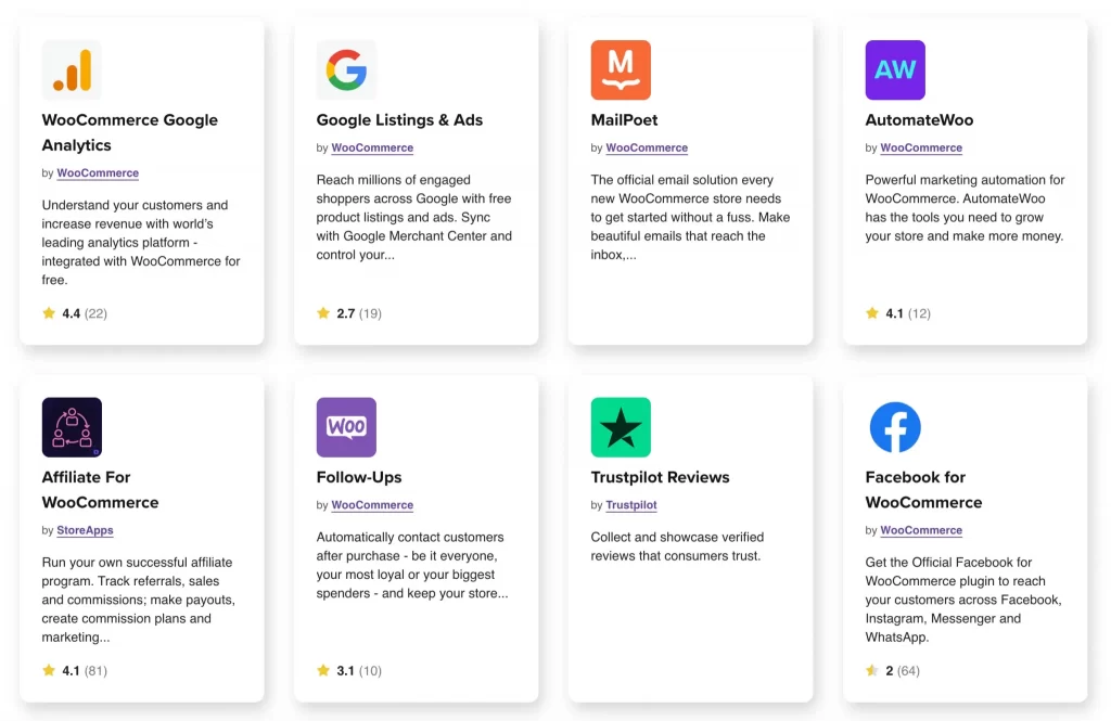 woocommerce é bom: Plugins e extensões