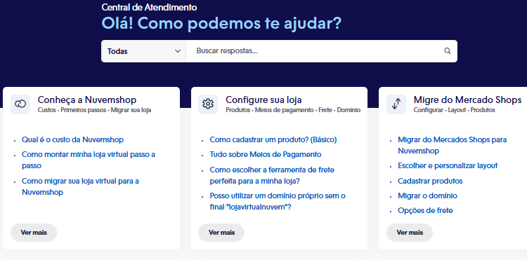 nuvemshop ou shopify: nuvemshop supporte