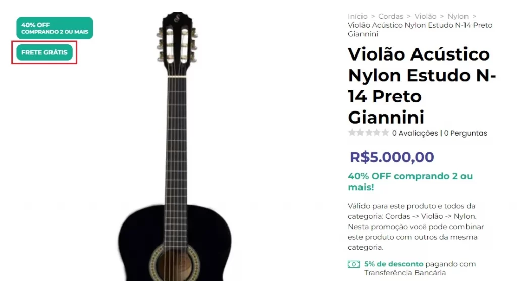 4 como colocar frete gratis na nuvemshop