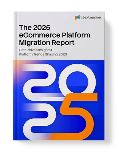 2025 eCommerce migration report cover small