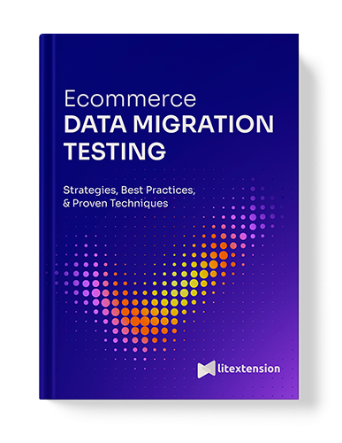 eCommerce data migration testing guidebook cover 4