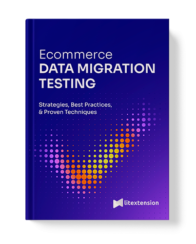 eCommerce data migration testing ebookcover 1