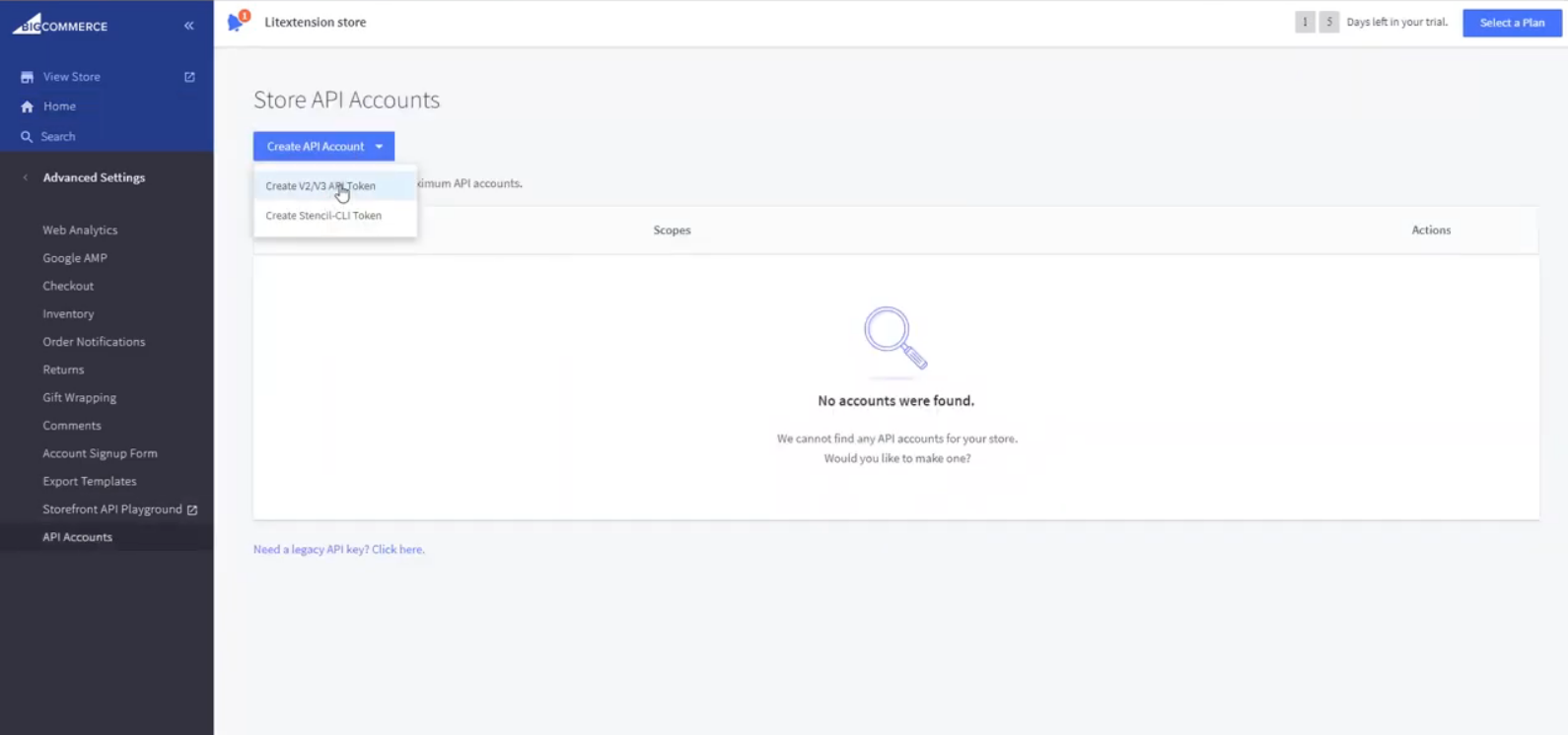How to Get API Key from BigCommerce - Litextension Guide