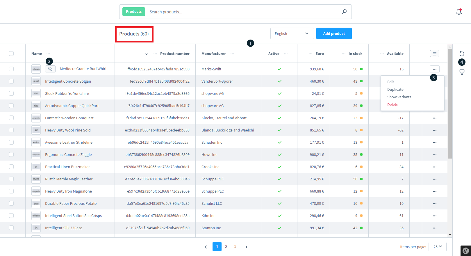 Step-by-Step guide to counting entities in Shopware LitExtension EN
