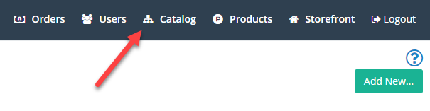 AbleCommerce catalog page