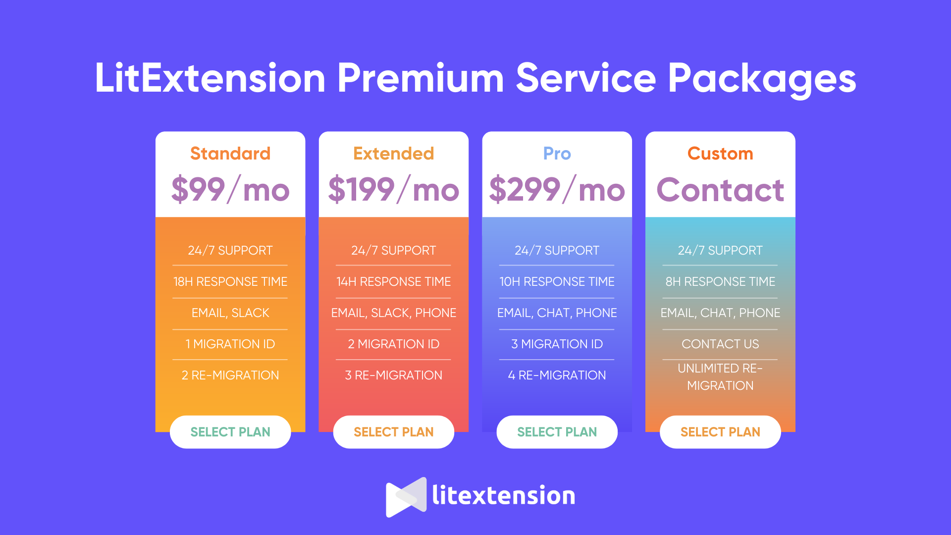 Colorful Web Domain Price List Instagram Post 1920 x 1080 px 1