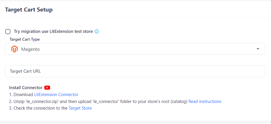 bigcommerce to magento migration