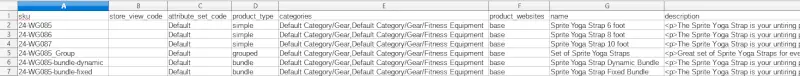 Step 2. Manually modify the file's format to match Magento's requirements.