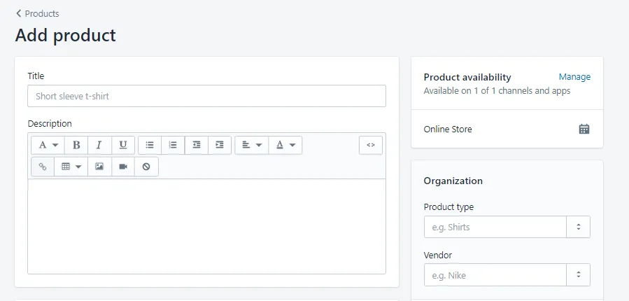 Shopify Simplicity