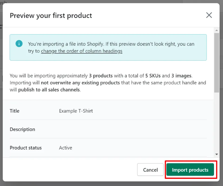 import data to shopify import data to shopify