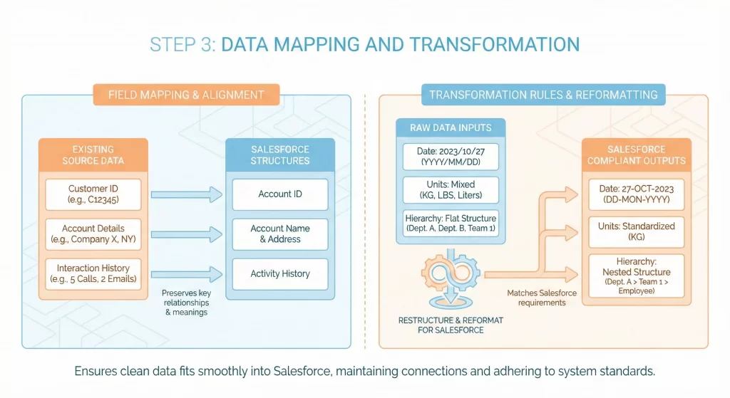 Step 3: Data Mapping and Transformation