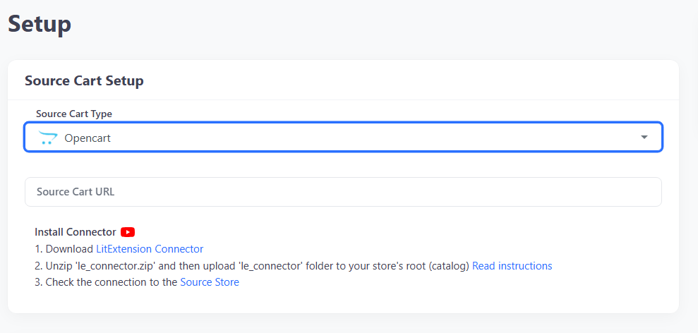 Set up your OpenCart cart Set up your OpenCart cart