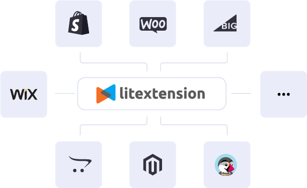 LitExtension's ecommerce platform migration services support many platforms