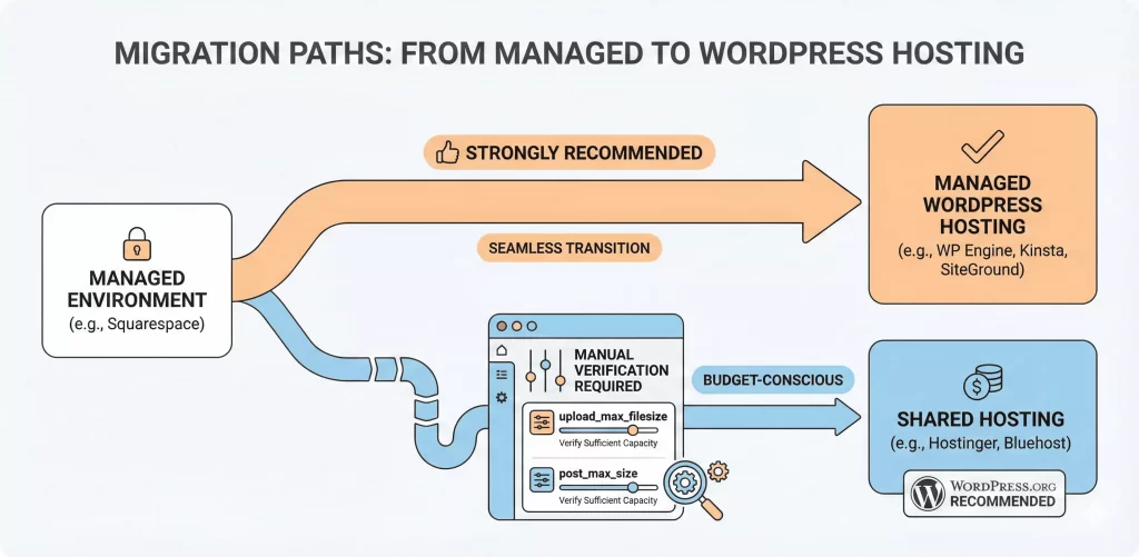selecting the hosting environment for wordpress Selecting the Hosting Environment for WordPress