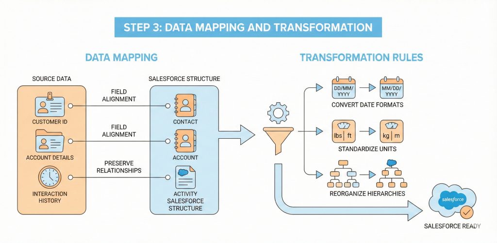 step 3 data mapping and transformation Step 3: Data Mapping and Transformation