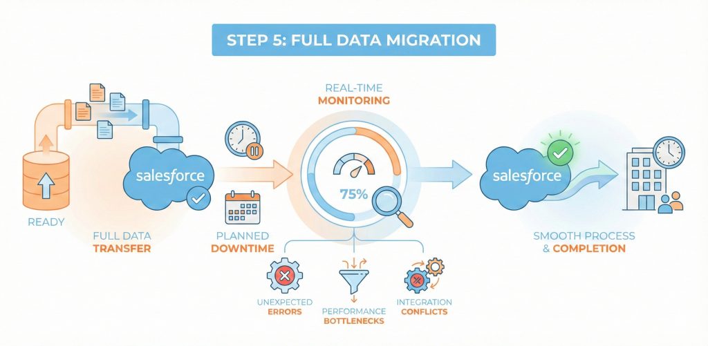 step 5 full data migration Step 5: Full Data Migration