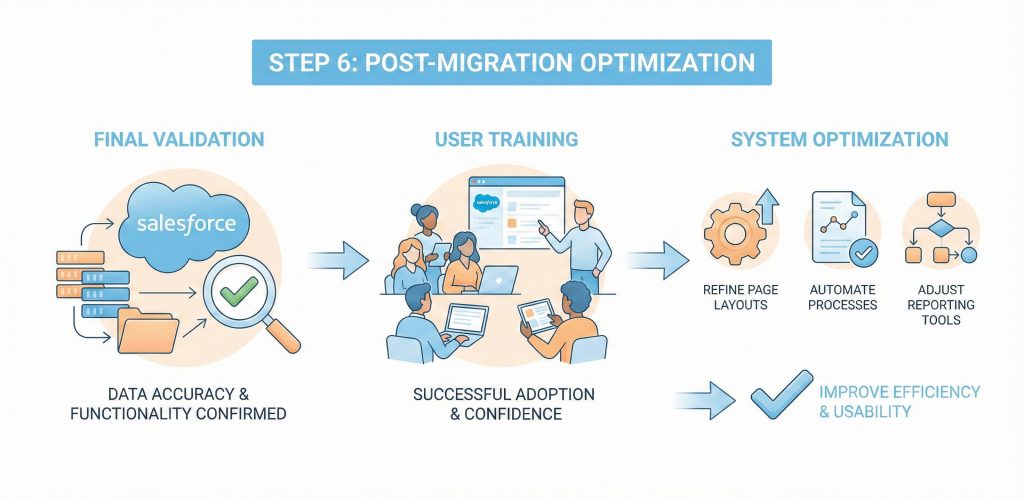 step 6 post migration optimization Step 6: PostMigration Optimization